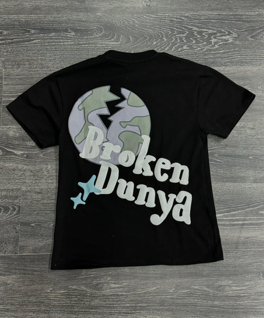 BROKEN DUNYA T-SHIRT - BLACK