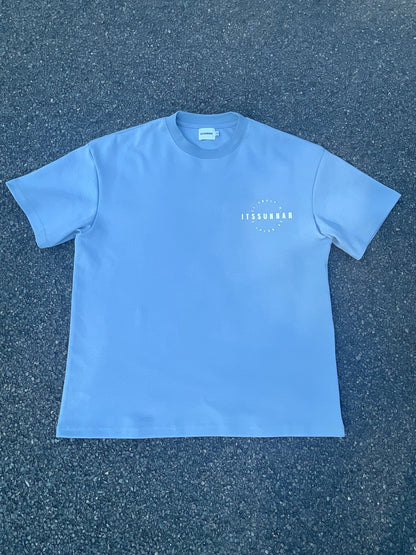 [BELIEVERS CLUB] POWDER BLUE OVERSIZED T-SHIRT