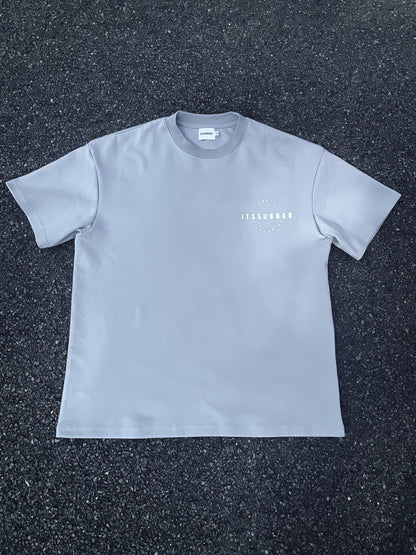 [BELIEVERS CLUB] GREY OVERSIZED T-SHIRT