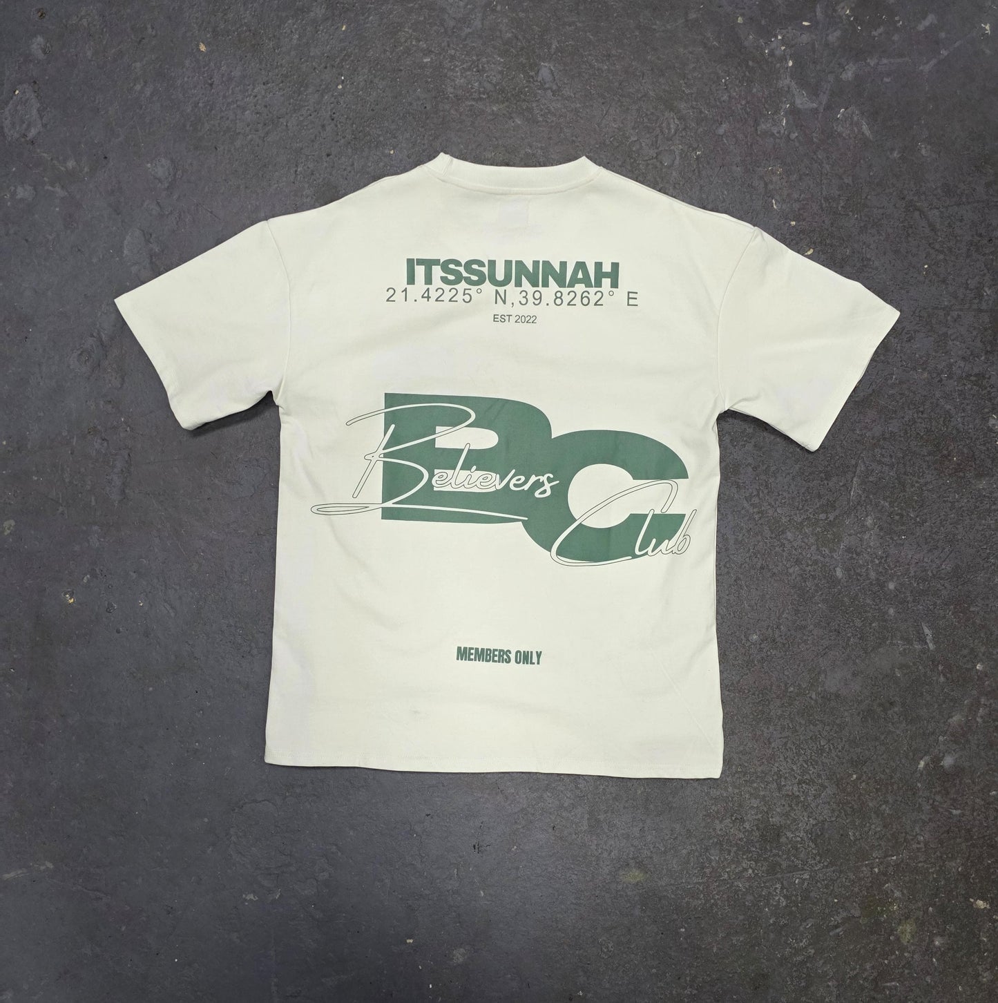 SS25 - BELIEVERS CLUB [IVORY]
