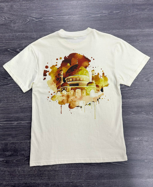 TRIBUTE TO MASJID AL-AQSA T-SHIRT - CREAM