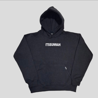 [ITSSUNNAH] JET BLACK HOODIE