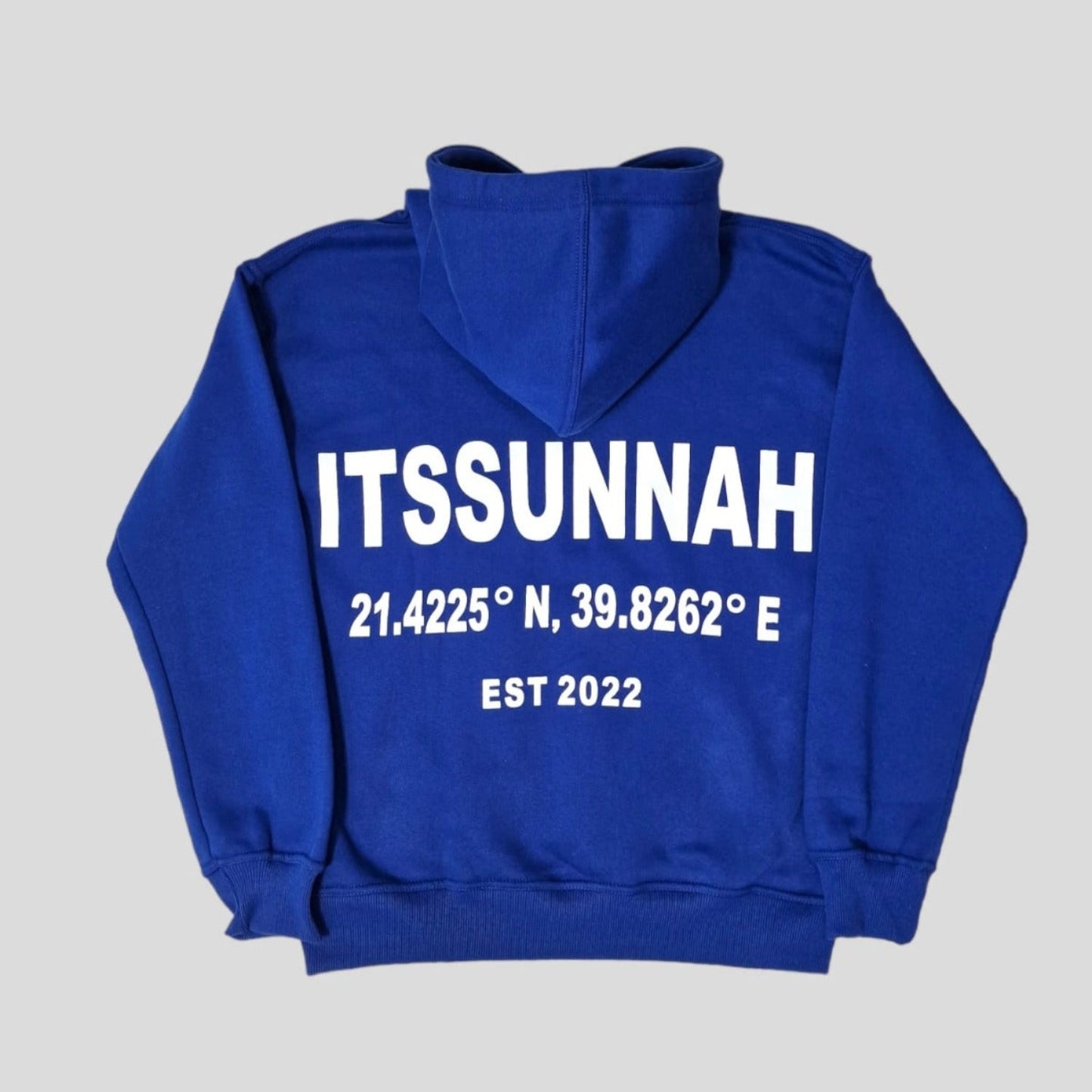 [ITSSUNNAH] COBALT BLUE HOODIE