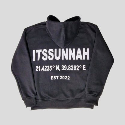 [ITSSUNNAH] JET BLACK HOODIE